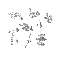 OEM Lexus RX450h Sprocket Assy, Idle Diagram - 13530-31021