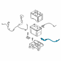 OEM 2012 Kia Sportage Wiring Assembly-Battery Diagram - 918603W020