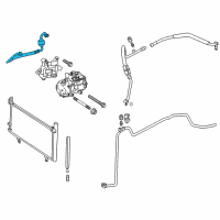 OEM 2017 Lexus ES300h Hose, Discharge Diagram - 88711-33280