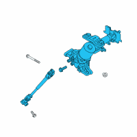 OEM Nissan Versa Column-Steering Tilt Diagram - 48810-9KS7A