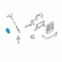 OEM 2011 Infiniti M56 Sensor Assembly Knock Diagram - 22060-1HC0A