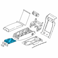 OEM 2021 BMW M760i xDrive Cup Holder Armrest Diagram - 52-20-7-423-024