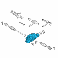 OEM 2017 BMW 320i AT-FRONT DIFFERENTIAL Diagram - 31-50-8-635-861