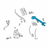 OEM 2021 Toyota RAV4 Front Transmission Diagram - 85150-0R070