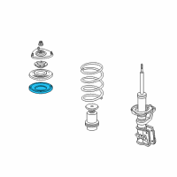 OEM 2006 Acura RSX Rubber, Spring Seat (Upper) Diagram - 51402-S6M-A01