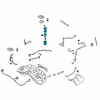 OEM 2020 Kia K900 Fuel Pump Assembly Diagram - 31120D2000