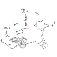 OEM Kia Valve Assembly-Fuel Vent Diagram - 31155D2600