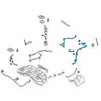 OEM Kia K900 Filler Neck & Hose A Diagram - 31030J6500