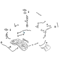 OEM Kia K900 Hose-Vent Diagram - 31126D2510