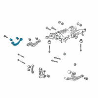 OEM 2016 Cadillac XTS Adjust Link Diagram - 23216571