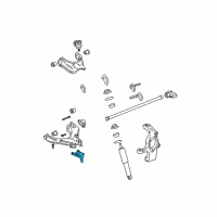 OEM GMC Canyon Joint Kit, Front Lower Control Arm Ball Diagram - 89040240