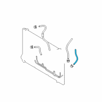 OEM 2000 Toyota Sienna Inlet Hose Diagram - 90080-44089