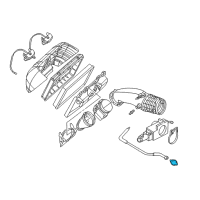 OEM 1997 Chevrolet Corvette Pressure Regulator Diagram - 12554677