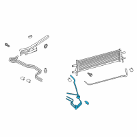 OEM 2021 Ford F-250 Super Duty Outlet Tube Diagram - HC3Z-7R081-E