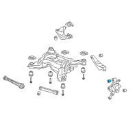 OEM 2011 Chevrolet Caprice Upper Control Arm Inner Bushing Diagram - 92246202