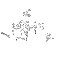 OEM 2017 Chevrolet Caprice Trailing Arm Inner Bushing Diagram - 92159149