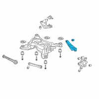 OEM 2014 Chevrolet SS Lower Control Arm Diagram - 92287742