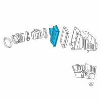 OEM Chevrolet Impala Cover Asm-Air Cleaner Housing Diagram - 20794359