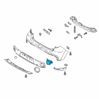 OEM 2019 Kia Soul Lamp Assembly-Rear R/REF Diagram - 92405B2700