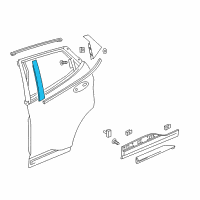 OEM 2017 Chevrolet Bolt EV Applique Diagram - 42438501