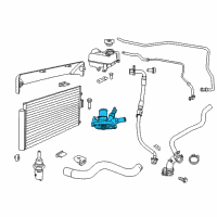 OEM Dodge Dart THERMOSTA-THERMOSTAT Diagram - 4892642AD