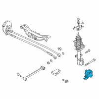 OEM Oldsmobile Knuckle Diagram - 23130696