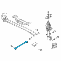 OEM Pontiac Trailing Arm Diagram - 15820927