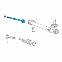 OEM 2022 Chevrolet Bolt EV Inner Tie Rod Diagram - 42353792