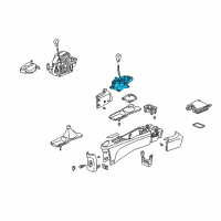 OEM Acura RSX Lever Sub-Assembly, Change Diagram - 54100-S6M-N04