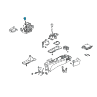 OEM 2005 Acura RSX Knob Assembly, Select Lever Diagram - 54130-S6M-981