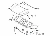 OEM 2022 Kia Seltos Cable Assembly-Hood LATC Diagram - 81190Q5000