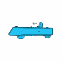 OEM Chevrolet Daytime Run Lamp Diagram - 92278832