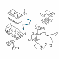 OEM Lincoln Vent Tube Diagram - KAVZ-10A818-A