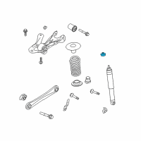 OEM 2005 Ford Mustang Shock Upper Bushing Diagram - AR3Z-18197-A