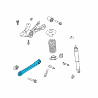 OEM Ford Trailing Arm Diagram - AR3Z-5A649-A