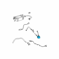Genuine Toyota EGR Vacuum Delay Valves diagram