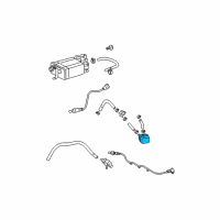 OEM 2006 Toyota Highlander Vacuum Valve Diagram - 25719-28020