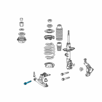 OEM 2005 Honda Civic Bolt, Flange (14X91) Diagram - 90118-S5A-000