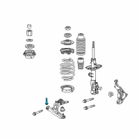 OEM 2012 Honda Insight Bolt, Flange (14X65) Diagram - 90119-TF0-000