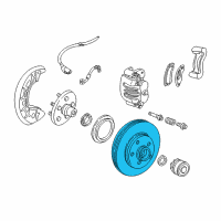 OEM Ford Ranger Rotor Diagram - 3L5Z-1125-AB