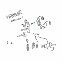 OEM 2007 Jeep Grand Cherokee TENSIONER-Chain Diagram - 68017937AA