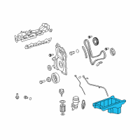 OEM 2008 Jeep Grand Cherokee Pan-Engine Oil Diagram - 5175803AB