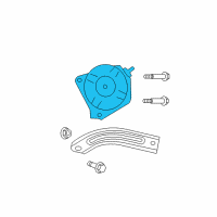 OEM 2010 Dodge Grand Caravan ALTERNATR-Engine Diagram - 4727865AB