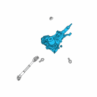 OEM 2012 Kia Optima Column Assembly-Upper Diagram - 563104U101