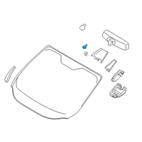 OEM 2019 Ford Escape Sensor Diagram - F1EZ-17D547-A