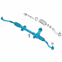 OEM 2017 Kia Cadenza Gear Assembly-Steering Diagram - 56500G0000