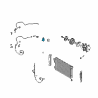 OEM Hyundai Sonata Valve-Expansion Diagram - 97626-3R000