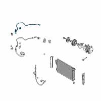 OEM 2015 Kia Optima Liquid Pipe Diagram - 977743S700