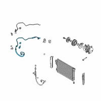 OEM 2013 Hyundai Sonata Hose-Suction Diagram - 97763-3R000