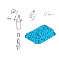 OEM BMW 535i GT Dme Engine Control Module Diagram - 12-14-8-665-625